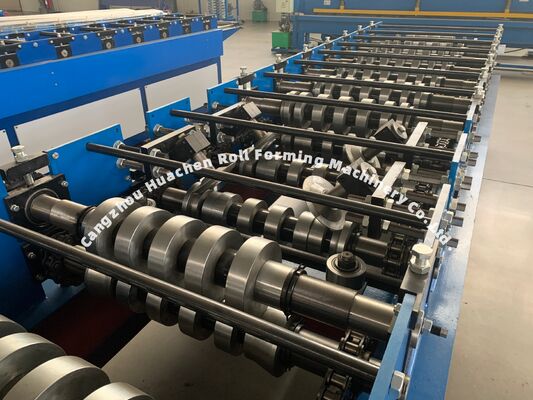 Mesin Roll Forming Dingin Bahan Bangunan Logam