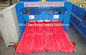 45# Steel Corrugated Glazed Tile Roll Forming Machine 0.4 - 0.6mm Hydraulic Cutting