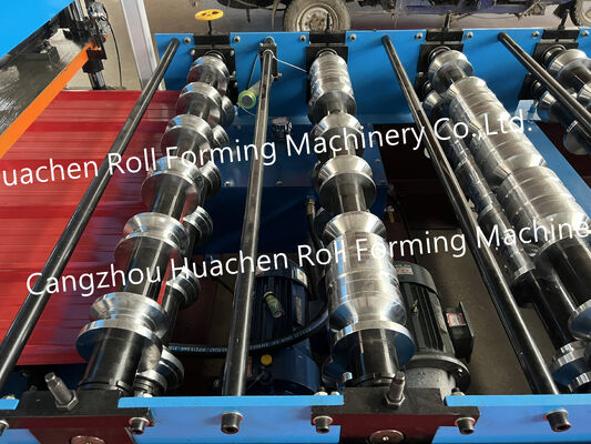Mesin manufaktur panel atap bergelombang logam sepenuhnya otomatis