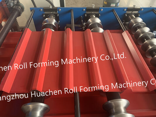 Roof Panel Step Tile Roll Forming Machine Roof and Wall Sheet Roller Machine