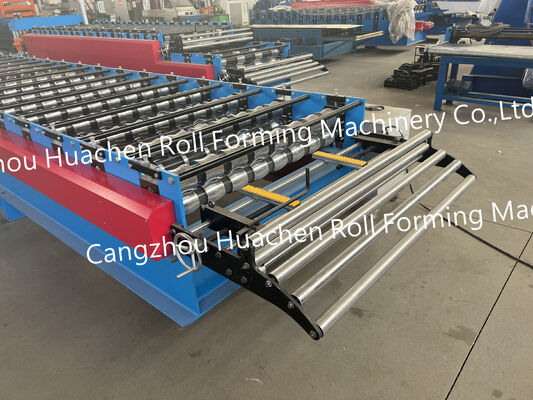 Ekspor Standar Steel Sheet Roof Tile dan Wall Panel Roll Forming Mesin Membuat