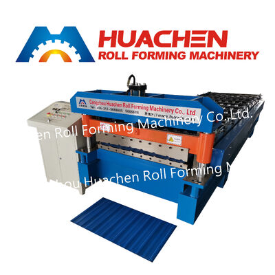 Mesin rolling wall panel cocok untuk produksi wall panel.
