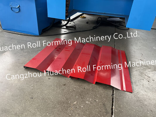 Automatic roofing sheet forming machine applicable to the construction market