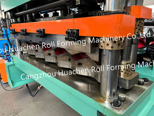 Mesin Membentuk Roof Profile Roll Lembar Logam Baja Bergelombang