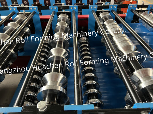 Lembaran Atap Logam Ubin Aluminium Mesin Produsen Lembaran Atap Terbaik Panel Dinding Lembaran Atap Lapisan Ganda Mesin Roll Forming Maquina De Planc