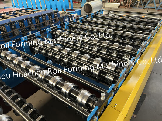 Mesin Roll Forming Atap Lapisan Ganda Ibr & Mesin Pembuat Lembaran Ubin Langkah