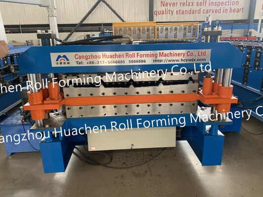 Outlet Double Layer Roof Tile Roll Forming Machine Dari Cina