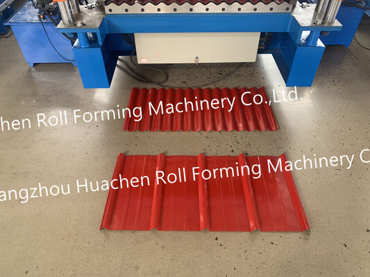 Outlet Double Layer Roof Tile Roll Forming Machine Dari Cina
