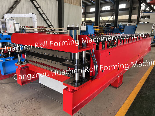 Mesin Pembentuk Roll Lapisan Berlapis Ganda Baru yang Dikendalikan Komputer