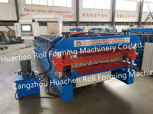 Mesin pembentuk kumparan baja galvanis dua lapisan yang diproduksi oleh produsen Cina