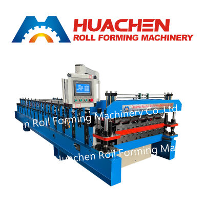 Daya tahan yang lebih tinggi Lembar bergelombang Bending Membuat Roll Forming Machine