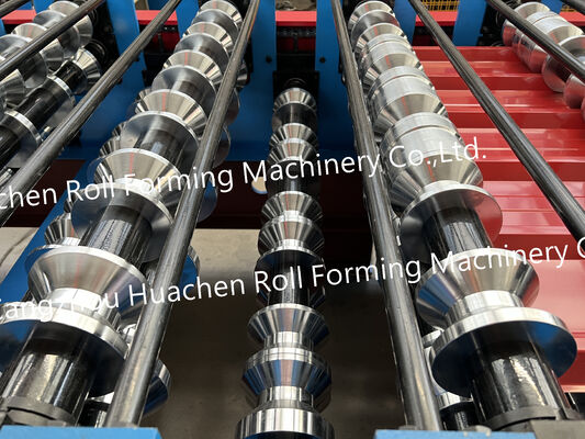 Daya tahan yang lebih tinggi Lembar bergelombang Bending Membuat Roll Forming Machine
