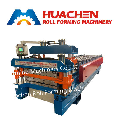 Mesin rolling forming pelat atap / Mesin pembentuk genteng