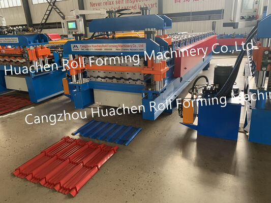 Mesin rolling forming pelat atap / Mesin pembentuk genteng
