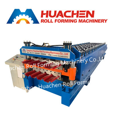 Fully Automatic Color Steel Glazed Tile Metal Color Steel Thin Roof Panel Rolling Forming Machine