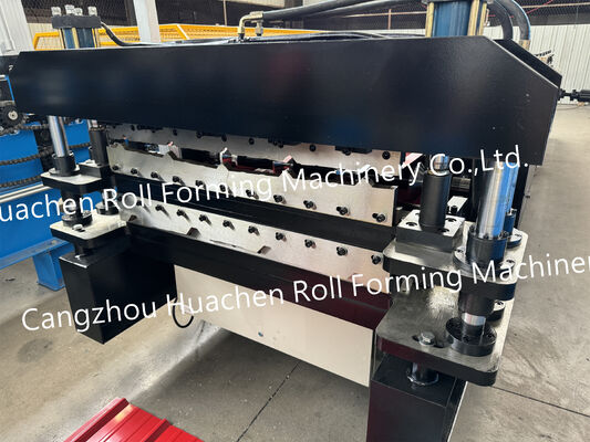 Kustom Ibr Pbr Rib AG Panel R Ranel Mesin Roll Forming Lembaran Atap Baja Galvanis Bergelombang