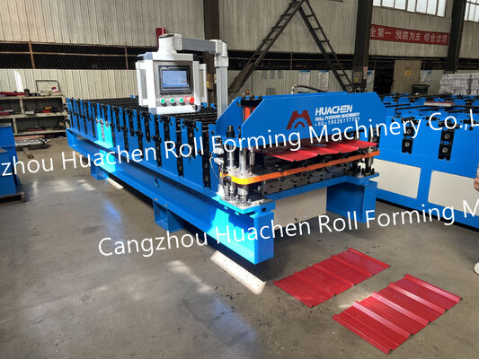 Zinc corrugated atap dinding sheet besi membuat roll membentuk mesin dengan harga pabrik