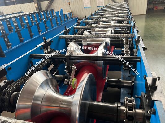 Mesin Forming Roll Ridge Cap Metal Berkinerja Tinggi untuk produksi industri atap