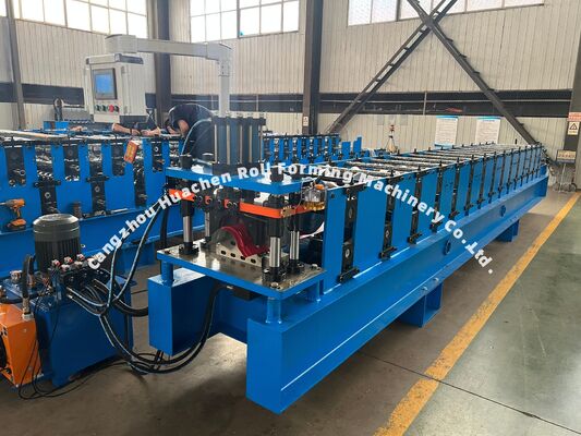 Mesin Forming Roll Ridge Cap Metal Berkinerja Tinggi untuk produksi industri atap