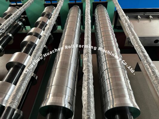 Metal Steel Roofing Sheet Roof Panel Roll Membentuk Mesin Membuat