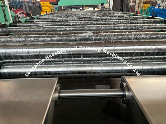 Metal Steel Roofing Sheet Roof Panel Roll Membentuk Mesin Membuat