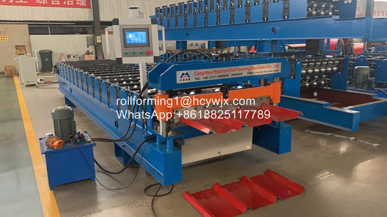 Mesin Roll Forming Atap Lembaran Logam Aluzinc TR4/TR5/TR6