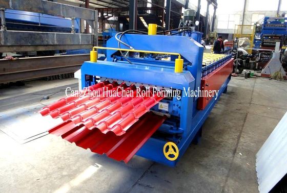 Aluminium Metcopo Langkah Roof Tile Roll Forming Machine