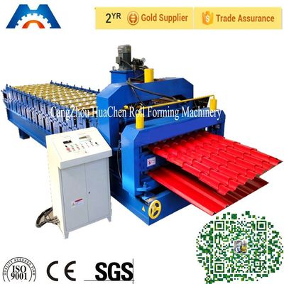 Aluminium Metcopo Langkah Roof Tile Roll Forming Machine