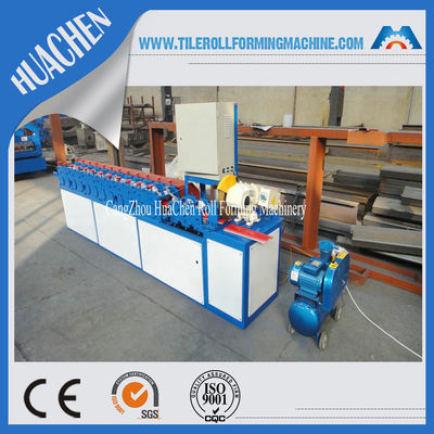 0.5 - 1.2mm Thickness Steel Shutter Door Slat Roll Forming Machine 5 - 15 m/min Speed