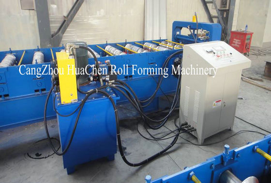 PBR / PBU Roofing Sheet Roll Forming Machine PLC Control Hydraulic Cutting