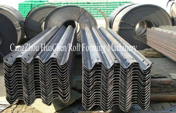 Gear Box Drive Guardrail Mesin Roll Forming Kontrol PLC
