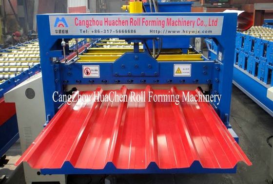 Sinusoidal Metal Corrugated Sheet Making Machine 380V Customized