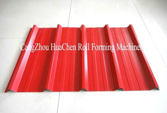 Corrugated Sheet Metal Roofing Roll Forming Machine Computer Control