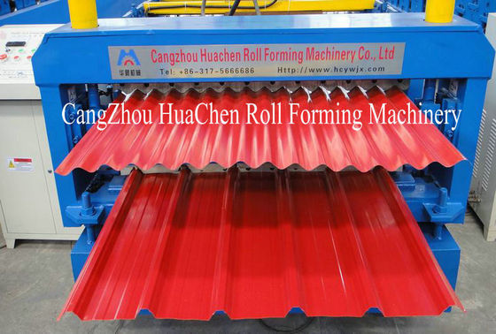 Corrugated IBR Sheet Roll Forming Machine Precision Within 1.00mm
