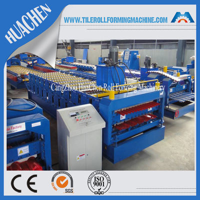 1220mm Adjustable Double Layer Roll Forming Machine / Cold Roll Forming Equipment