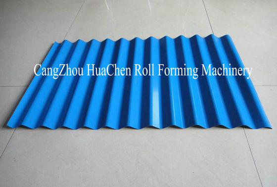 Mesin Roll Forming Lapisan Ganda Atap Logam Ukuran Popuar Dengan Penutup Aman