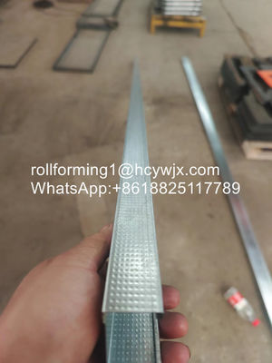 PLC Control Stud Roll Forming Machine Dengan Cutting Hidrolik, Membentuk Kecepatan 0 - 15m / min