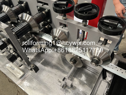 Cr12 Cutter 45 # Steel Angle Keel Roll Forming Machine