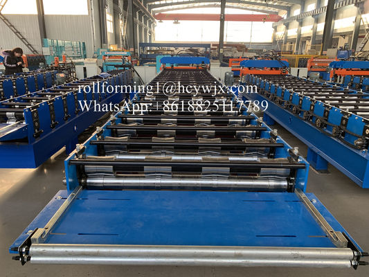 MASTER 1000 Mesin Roll Forming Baja Dingin Untuk Ekuador