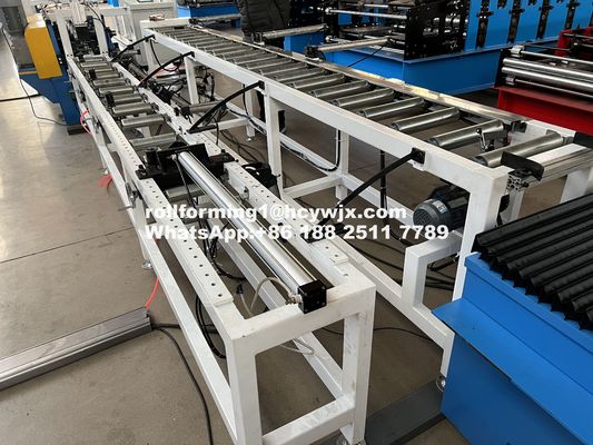 14 Stasiun Racking Beams Roll Forming Machine Line Dengan Struktur Stand Type