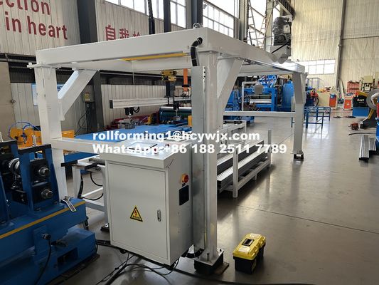 14 Stasiun Racking Beams Roll Forming Machine Line Dengan Struktur Stand Type