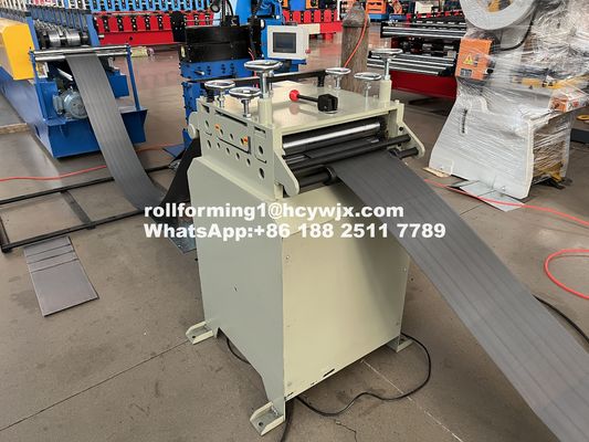 Stand Tipe Double C Clamping Beam Machine Line Dengan Diameter Roller Shaft 80mm Dan 14Stations