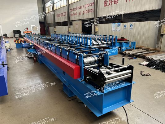 Precision Gutter Making Machine PLC Dan Konverter Dikendalikan