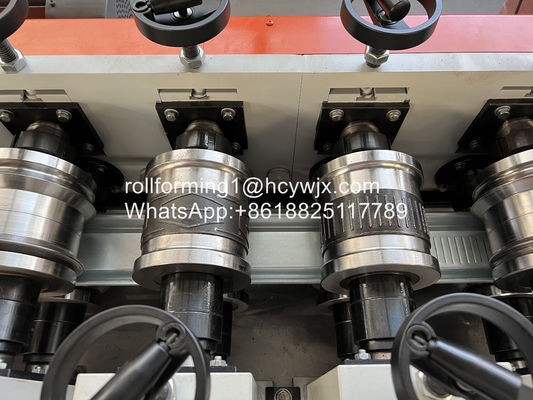 Mesin Membentuk Gulung Pintu Jendela Jembatan yang Dapat Dikustomisasi untuk Ketebalan 0,8-1,2mm