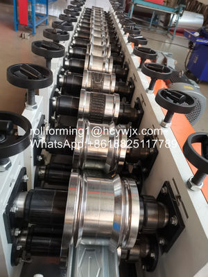 Mesin Membentuk Gulung Pintu Jendela Jembatan yang Dapat Dikustomisasi untuk Ketebalan 0,8-1,2mm