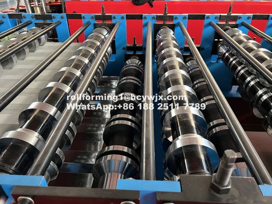 0.3-0.6mm 5.5KW Daya Double Layer Roll Forming Machine