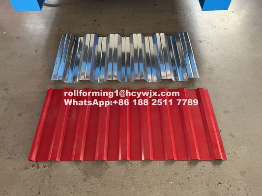 0.3-0.6mm 5.5KW Daya Double Layer Roll Forming Machine