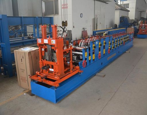 Otomatis Hydraulic Galvanized C Post Roll Forming Machine 1.5-3mm Ketebalan