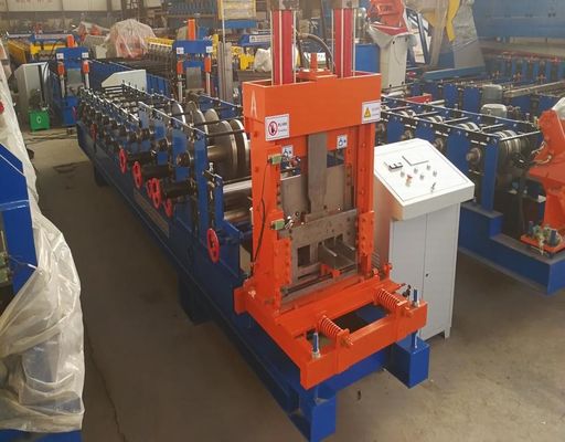 Otomatis Hydraulic Galvanized C Post Roll Forming Machine 1.5-3mm Ketebalan