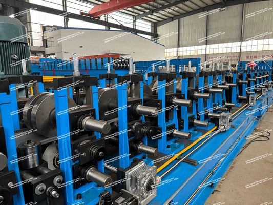 CZU M4Z/M4C Purlins Roll Forming Machine Satu Klik Perubahan Ukuran Profil